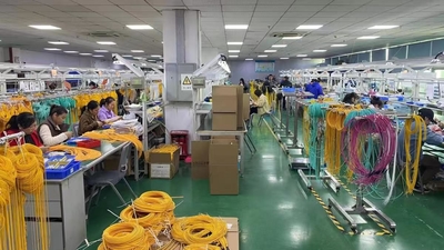 Shenzhen Chuanglixun Optoelectronic Equipment Co., Ltd. خط تولید کارخانه