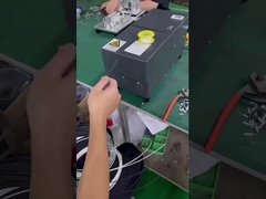 FTTH فلت قطره کابل پیچ سیم خودکار برش و جدا کردن ماشین