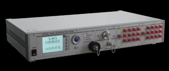 کیفیت  CLX-H082 Automatic MPO Patch Cord Insertion Return Loss Tester For Precise Return Loss Measurement کارخانه