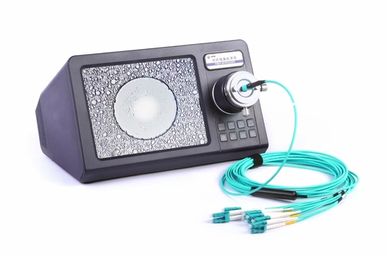 کیفیت  MPO MTP LC SC FC ST Detector Patch Cord Pigtail Jumper Production End Face Fiber Optic Inspection Microscope کارخانه