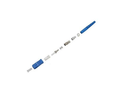 کیفیت  Fiber Patch Cord Connectors simplex SC PC fiber optic connectors designed for FTTH 2.0mm and 3.0mm cables with and durable materials کارخانه