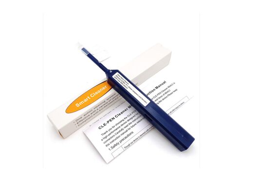 کیفیت  One Click Cleaner Fiber Optic Cleaning Pen SC LC Connector FTTX Tool Cleaning کارخانه