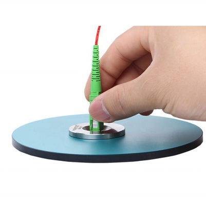 کیفیت  PR5X-500-90 Fiber Optic Polishing Tools Rubber Glass Pad 3D Performance کارخانه