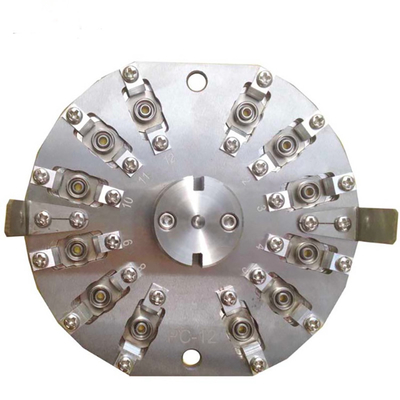 کیفیت  Fiber Optic FC UPC Polishing Fixture 12 Connectors Polishing Jig کارخانه