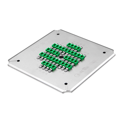 36 کانکتور LC / APC جک پولیش فیبر نوری محفظه / فیکسچر