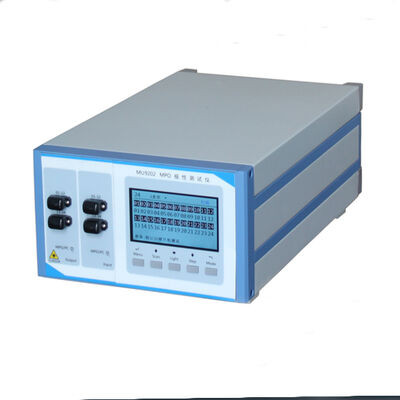 Chuanglixun CLX-MU9202 MPO Polarity Tester برای 12/24/48 Core MPO/MTP فیبر نوری سیم های پچ با 110V/220V قدرت و قطب تجزیه و تحلیل