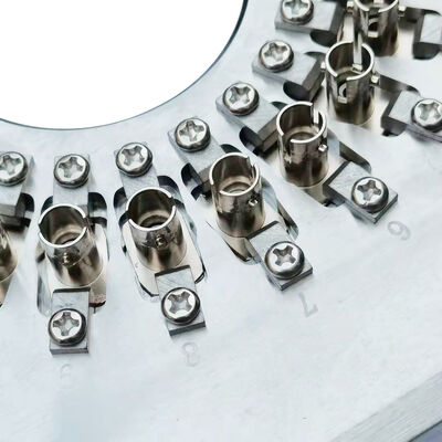 فابریکهای پولیش فیبر S136 فولاد ضد زنگ سخت شده برای کانکتورهای ST با 24 کانکتور در یک چرخه و از دست دادن ورودی ≤0.20dB