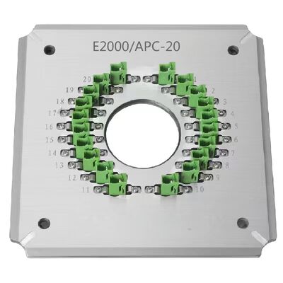 E2000/APC20 لوله ی پولیش فیبر نوری پورت برای استفاده FTTH با فولاد ضد زنگ S136