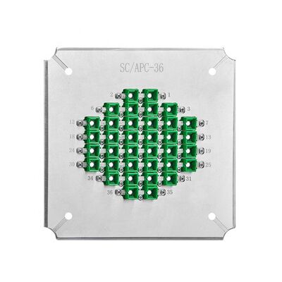 36 موقعیت های فیبر نوری پولیشینگ جیگ با فولاد ضد زنگ سخت S2316 برای APC از دست دادن بازگشت ≥60dB