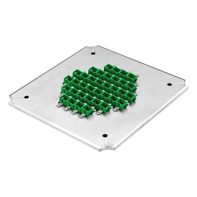 36 موقعیت های فیبر نوری پولیشینگ جیگ با فولاد ضد زنگ سخت S2316 برای APC از دست دادن بازگشت ≥60dB