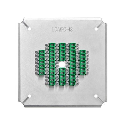 LC APC یونیورسال 24 موقعیت پولیشینگ فکسچر با فولاد ضد زنگ S136 برای پولیش فیبر نوری با کارایی بالا