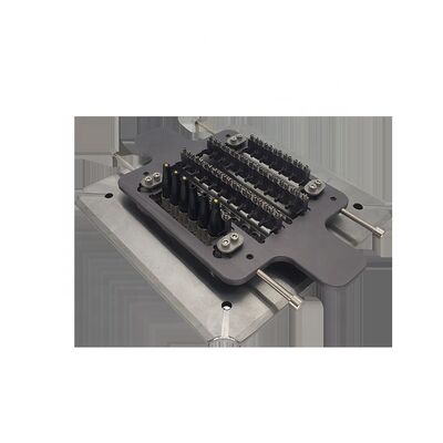 جیگ پولیش فیبر نوری فولاد ضد زنگ سخت شده با مونتاژ / جدا کردن سریع برای چهره های پایانی پولیش شده با کیفیت بالا