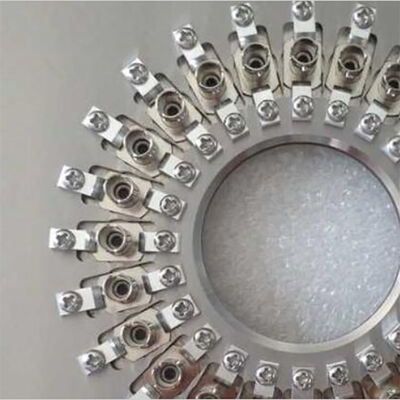 ST فیبر نوری 24/32 کانکتور پولیشینگ فکسچر با فولاد ضد زنگ سخت S136 برای کارایی بالا و از دست دادن ورودی ≤0.20dB