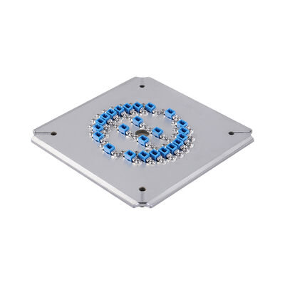 24-موقعیت LC APC پولیشینگ فکسچر با فولاد ضد زنگ S136 برای پولیش پایانی با کیفیت بالا