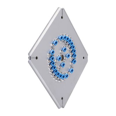 24-موقعیت LC APC پولیشینگ فکسچر با فولاد ضد زنگ S136 برای پولیش پایانی با کیفیت بالا