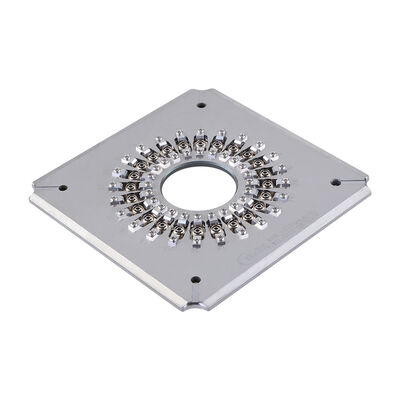 جیگ پولیش فیبر نوری 24 پورت با حامل فلز 2.5 میلی متر و فولاد ضد زنگ S136 ساخت برای استفاده از FTTH