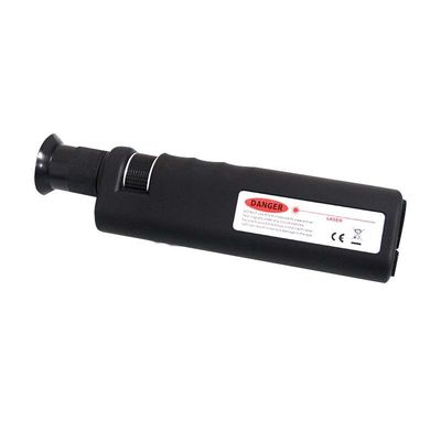FTTH دستی 400x فیبر نوری میکروسکوپ 200x تجهیزات آزمایش میکروسکوپ بزرگنمایی
