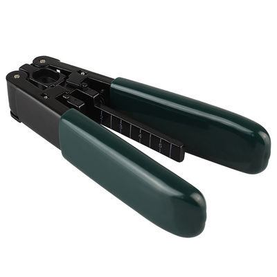 ژاکت 115 میلی متری ابزارهای کابل فیبر نوری Plier Buffer Ftth Drop Cable Stripper