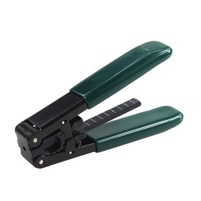 ژاکت 115 میلی متری ابزارهای کابل فیبر نوری Plier Buffer Ftth Drop Cable Stripper