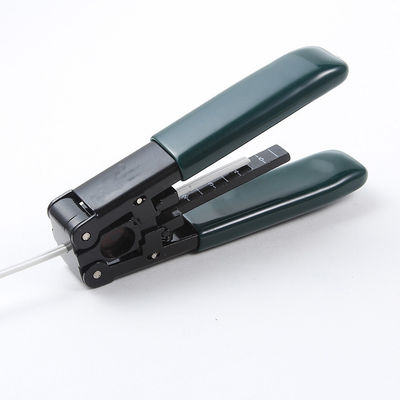 ژاکت 115 میلی متری ابزارهای کابل فیبر نوری Plier Buffer Ftth Drop Cable Stripper