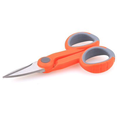 ابزار کابل فیبر نوری نارنجی 14.5 سانتی متر Kevlar Cutter For Jumper Pigtail Fiber