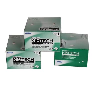 ابزارهای کابل فیبر نوری بدون گرد و غبار ، دستمال های تمیز کننده 280PCS / جعبه بسیار جاذب