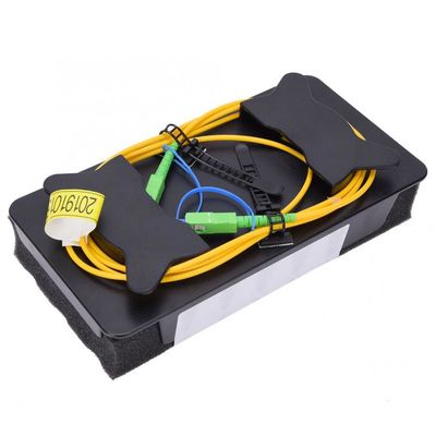 FC / LC / SC / ST اتصال SM DM OTDR جعبه کابل راه اندازی ، جعبه راه اندازی فیبر نوری 500 متر 1 کیلومتر