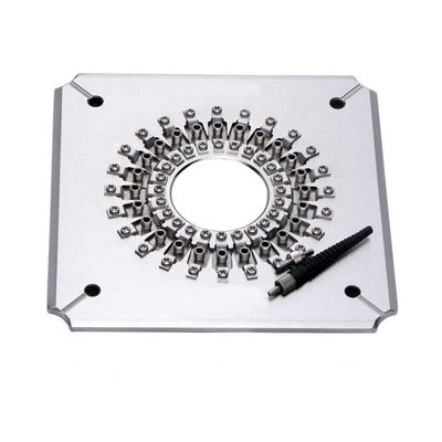 24 اتصالات SMA905 Polish Jig ، صفحه پرداخت فیبر عمر طولانی