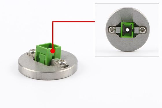 اتصال دهنده SC فیبر نوری وصله سیم پولیش ثابت Ferrule Puck دست استفاده