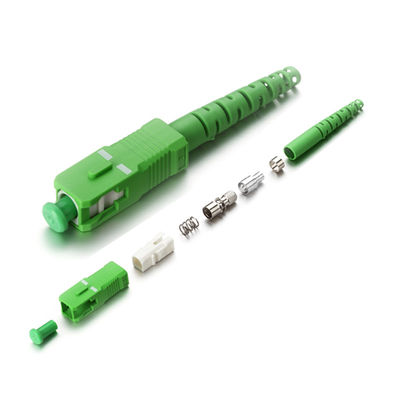 کیت اتصال فیبر نوری 1310 / 1550nm سازگاری قوی اتصال PBT APC Sc Simplex