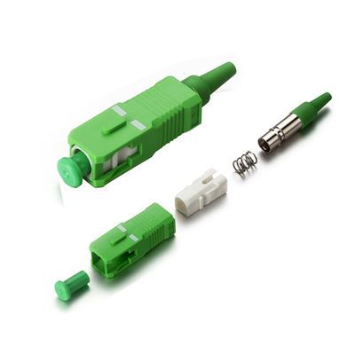 کیت اتصال فیبر نوری 1310 / 1550nm سازگاری قوی اتصال PBT APC Sc Simplex