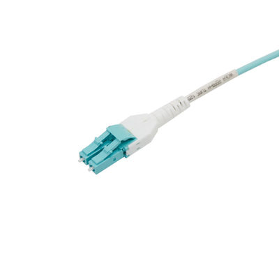 کابل فیبر نوری SM / OM3 / OM4 اتصال LC دوبلکس برای سیم پچ زره پوش