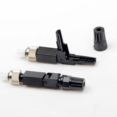 اتصال سریع کابل تک فیبر نوری جاسازی شده Black Ftth