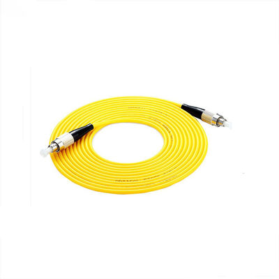 زرد فیبر نوری G657A2 Sc Upc To Sc Apc Patch Cord Single Mode Simplex Cable