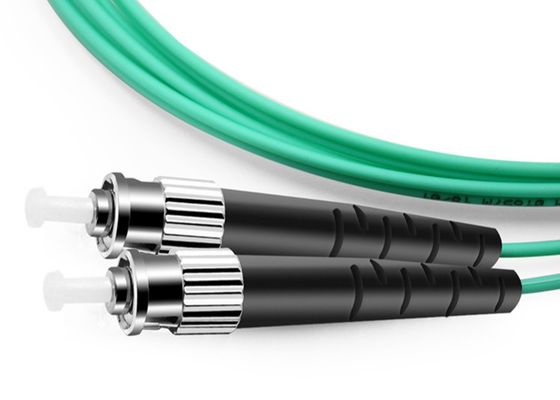 2.0 میلی متر 2 میلی متر چند حالته فیبر نوری St به Lc Patch Cord OM3 از دست دادن درج کم
