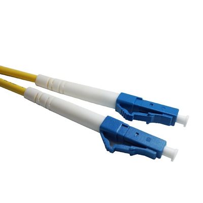 کابل شبکه پچ سیم فیبر نوری LC UPC SM 0.9mm / 2.0mm / 3.0mm قابلیت تبادل پذیری خوب
