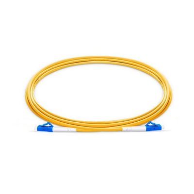 کابل شبکه پچ سیم فیبر نوری LC UPC SM 0.9mm / 2.0mm / 3.0mm قابلیت تبادل پذیری خوب