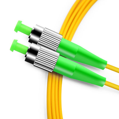 SM 9/125 Zipcord Simplex فیبر نوری پچ کورد FC APC برای شبکه FTTH FTTB FTTX