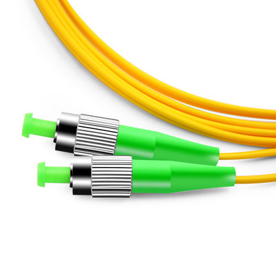 SM 9/125 Zipcord Simplex فیبر نوری پچ کورد FC APC برای شبکه FTTH FTTB FTTX