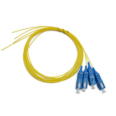 کابل Pigtail فیبر نوری فیبر نوری دو طرفه 0.9 میلی متری 0.9 میلی متر