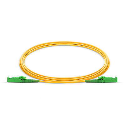 E2000 فیبر نوری تک هسته ای Pigtail Single Mode اتصال UPC APC