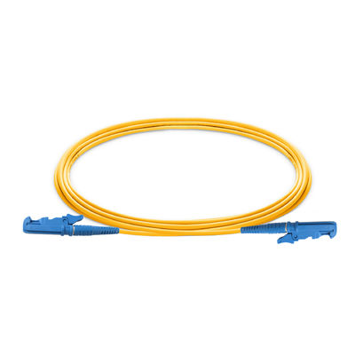 E2000 فیبر نوری تک هسته ای Pigtail Single Mode اتصال UPC APC