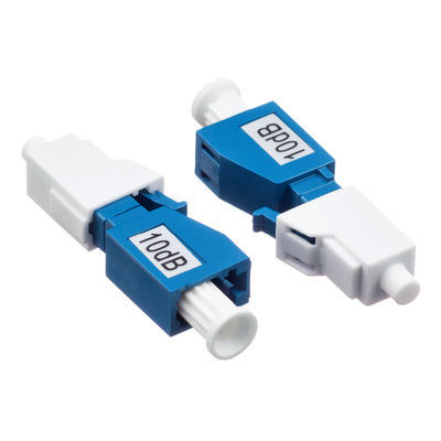 LC / UPC 5dB Simplex SM Attenuator فیبر نوری MM 1300nm طول موج