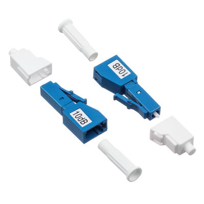LC / UPC 5dB Simplex SM Attenuator فیبر نوری MM 1300nm طول موج
