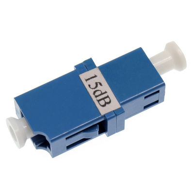 LC / UPC Flange 5db Attenuator فیبر نوری زن به زن PDL کم