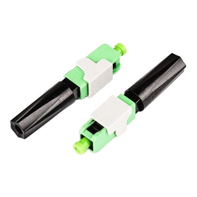 اتصالات فیبر اتصال سریع 50 میلیمتری ، اتصال سریع AP APC برای کابل کمان قطره FTTH