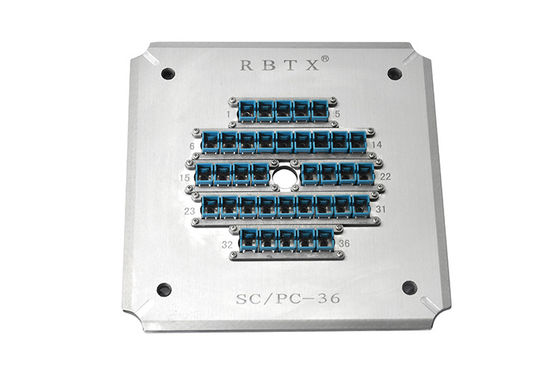 کیت پولیش فیبر نوری SC PC 55dB فیکسچر پولیش 36 پورت Jig
